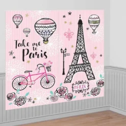 A Day In Paris Photobooth Kit -Costume Party Decor Store 900117 02