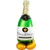 AirLoonz Bubbly Wine Bottle Balloon, 60in -Costume Party Decor Store 900174