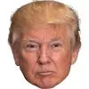 Donald Trump Big Head -Costume Party Decor Store 901117