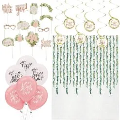 Floral Greenery Wedding Decorating Kit