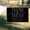 Custom Spider Web Trunk Or Treat Yard Sign -Costume Party Decor Store 912973