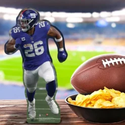 NFL New York Giants Saquon Barkley Centerpiece Cardboard Cutout, 18in