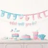 Boy Or Girl Gender Reveal Letter Banner Set, 2pc - The Big Reveal 2 Boy Or Girl Gender Reveal Letter Banner Set, 2pc - The Big Reveal -Costume Party Decor Store 914436