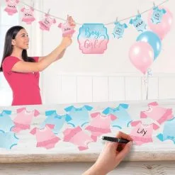 Guess The Gender Activity Banner Kit, 15ft - The Big Reveal