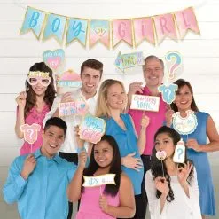 The Big Reveal Photo Props & Banner, 21pc