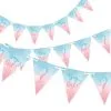 Boy Or Girl? Gender Reveal Paper Pennant Banner, 15ft - The Big Reveal -Costume Party Decor Store 914457