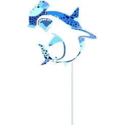 AMSCAN Shark Party Photo Booth Kit 16pc -Costume Party Decor Store 914471 01