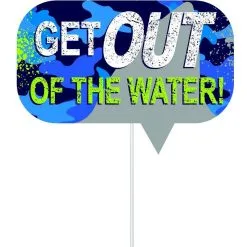 AMSCAN Shark Party Photo Booth Kit 16pc -Costume Party Decor Store 914471 08