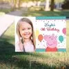 Custom Peppa Pig Photo Yard Sign -Costume Party Decor Store 914512