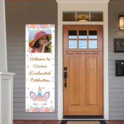 Custom Unicorn Lashes Photo Vertical Banner