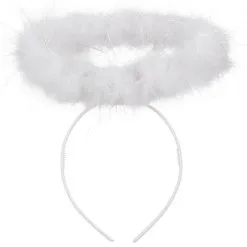 AMSCAN White Feather Heavenly Angel Costume Accessory Kit -Costume Party Decor Store 921356 01
