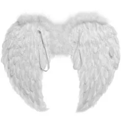 AMSCAN White Feather Heavenly Angel Costume Accessory Kit -Costume Party Decor Store 921356 03