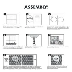 Air-Filled Halloween Friends Foil & Latex Balloon Backdrop Kit, 6.25ft X 5.9ft -Costume Party Decor Store 921571 03