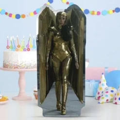 Golden Eagle Wonder Woman Centerpiece Cardboard Cutout, 18in