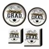Party City Achievement Is Key Graduation Party Tableware Kit For 50 Guests -Costume Party Decor Store 928224