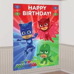 PJ Masks Scene Setter With Photo Booth Props