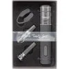 Black Wine Tools Barware Set, 4pc 2 Black Wine Tools Barware Set, 4pc -Costume Party Decor Store 934459
