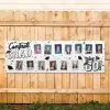 Customizable Congrats Grad Vinyl Photo Horizontal Banner, 78in X 25.6in -Costume Party Decor Store 935404
