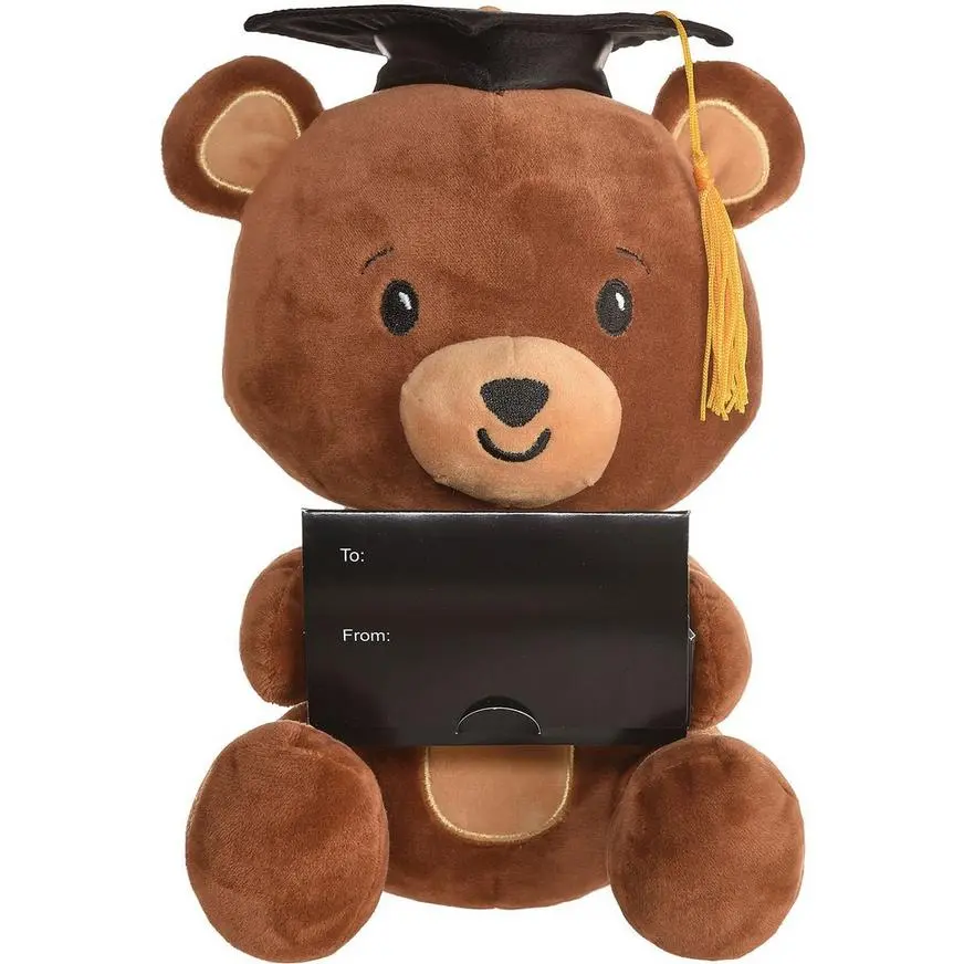 Grad Bear Balloon Weight & Card Holder 3 Grad Bear Balloon Weight & Card Holder