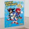 Sonic The Hedgehog Birthday Paper & Cardstock Photo Booth Kit, 4.6ft X 6.7ft -Costume Party Decor Store 937670