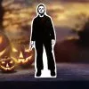 Michael Myers Centerpiece Cardboard Cutout, 18in -Costume Party Decor Store 938229