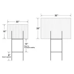 Custom Silver 25th Anniversary Plastic Yard Sign -Costume Party Decor Store 938260 01