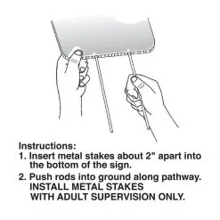 Multicolor Birthday Icon Corrugated Plastic Yard Sign Set, 10pc -Costume Party Decor Store 938302 02