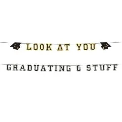 Educated & Broke Graduation Room Decorating Kit -Costume Party Decor Store 940882 01