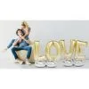 AirLoonz Gold Love Balloon Phrase Yard Decoration Kit -Costume Party Decor Store 941408