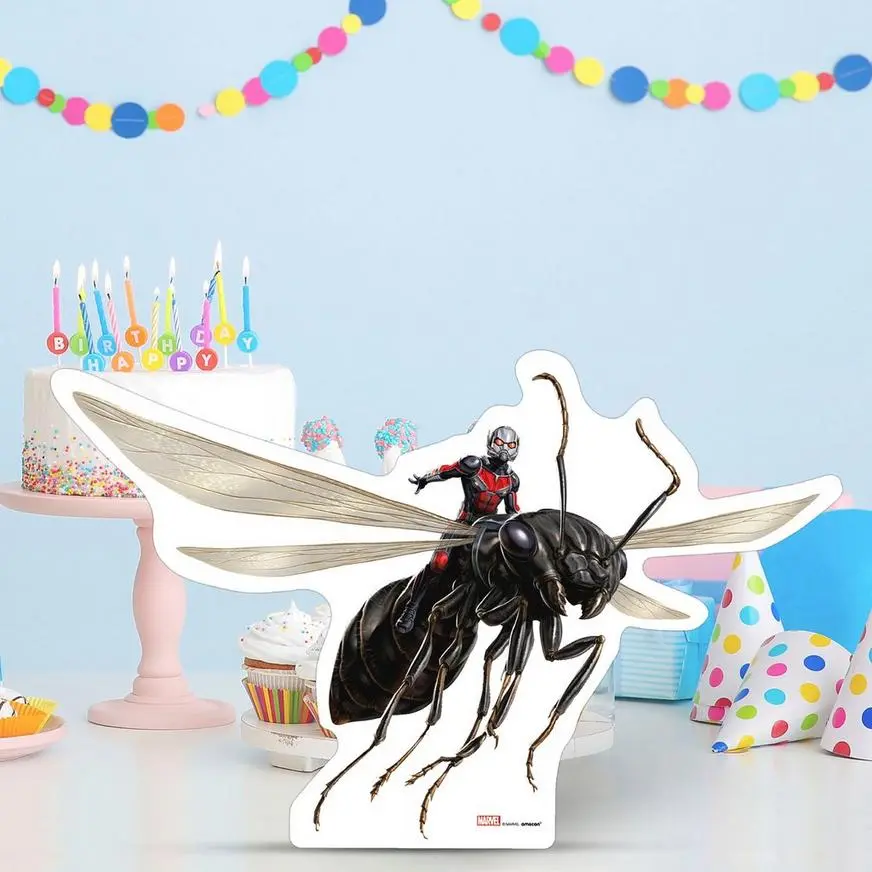 Ant-Man Centerpiece Cardboard Cutout, 18in - Avengers 3 Ant-Man Centerpiece Cardboard Cutout, 18in - Avengers
