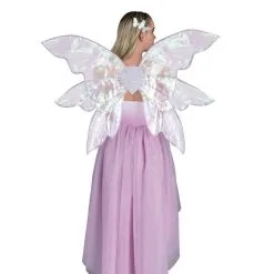 AMSCAN Adult Light-Up Iridescent Fairy Wings -Costume Party Decor Store 942049 02
