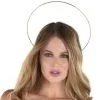 AMSCAN Adult Gold Floating Halo Metal Headband -Costume Party Decor Store 942063