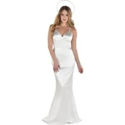 AMSCAN Adult Gold Floating Halo Metal Headband -Costume Party Decor Store 942063 02