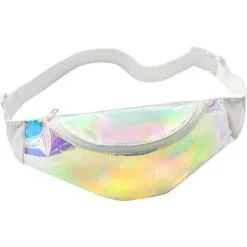 AMSCAN Clear Iridescent Fanny Pack - Festival