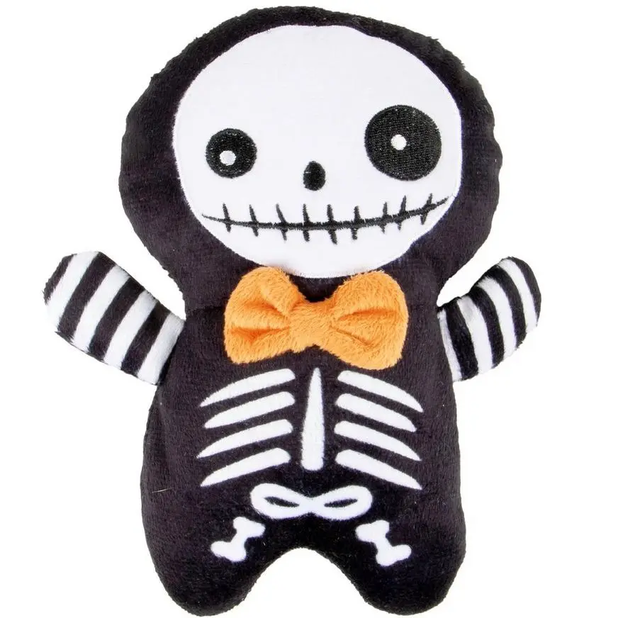 Smiling Skeleton Plush Dog Toy 3 Smiling Skeleton Plush Dog Toy