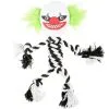 Black & White Joker Rope Dog Toy -Costume Party Decor Store 943217
