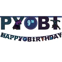 Customizable Black Panther Wakanda Forever Cardstock Birthday Letter Banner