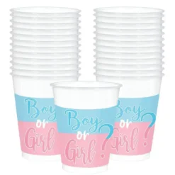 Gender Reveal Tableware Kit For 16 Guests -Costume Party Decor Store 943872 05