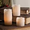 White Wax Drip Votive Flameless LED Candle Set, 3pc 1 White Wax Drip Votive Flameless LED Candle Set, 3pc -Costume Party Decor Store 947555