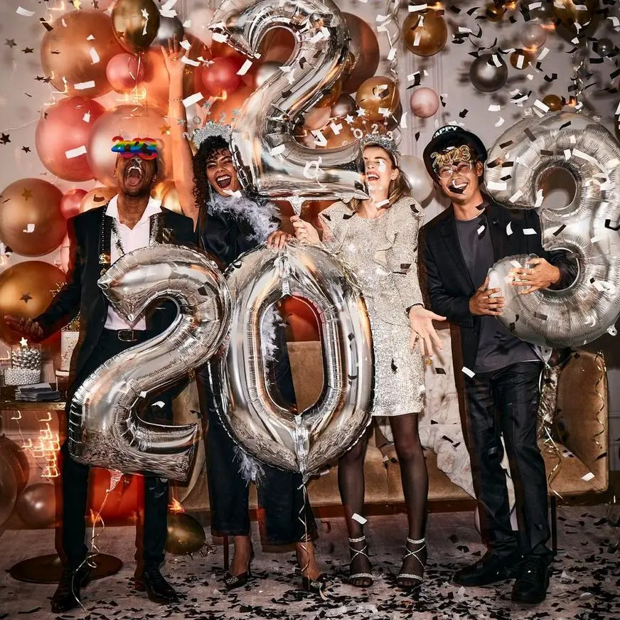 Iridescent Rainbow 2023 Plastic Glasses 4 Iridescent Rainbow 2023 Plastic Glasses - Image 2