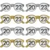 Gold & Silver 2023 Party Glasses, 8ct 2 Gold & Silver 2023 Party Glasses, 8ct -Costume Party Decor Store 949039