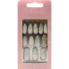 Bachelorette Party Faux Nail Set, 24pc -Costume Party Decor Store 951319
