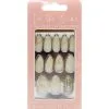 Bride To Be Faux Nail Set, 24pc 1 Bride To Be Faux Nail Set, 24pc -Costume Party Decor Store 951320