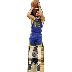 Stephen Curry Life-Size Cardboard Cutout, 6ft 2in - NBA Golden State Warriors