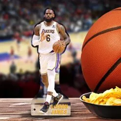 Lebron James Centerpiece Cardboard Cutout, 18in - NBA Los Angeles Lakers