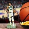 Giannis Antetokounmpo Centerpiece Cardboard Cutout, 18in - NBA Milwaukee Bucks -Costume Party Decor Store 952928