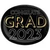 Celebrate The Grad 2023 Oval Paper Dinner Plates, 12in X 10in, 20ct -Costume Party Decor Store 953461
