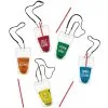 Drink Pouch Necklaces, 16.9oz, 10pc -Costume Party Decor Store 953506