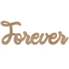 Forever Wood Standing Sign, 16in X 6in -Costume Party Decor Store 954674
