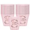 Blush Always & Forever Plastic Tumblers, 9oz, 30ct 1 Blush Always & Forever Plastic Tumblers, 9oz, 30ct -Costume Party Decor Store 954677